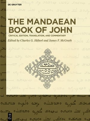 cover image of The Mandaean Book of John